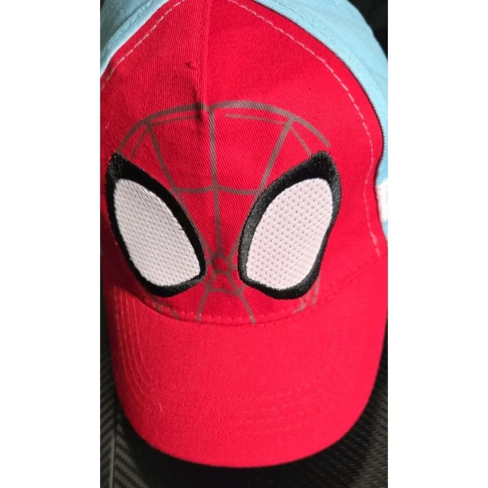 Marvel Spider Man Spidey Kids Baseball Cap Super Hero Comic Snap Back Hat OSFM‎